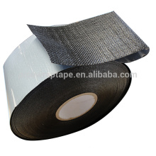 Fita autoadesiva do betume / fita anticorrosiva / fita tecida PP da membrana do engranzamento da fita da fibra para o concreto do telhado impermeável